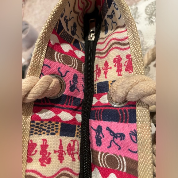 SOLD - other site- 3 for $22- Boho Tote Bag - Picture 5 of 7